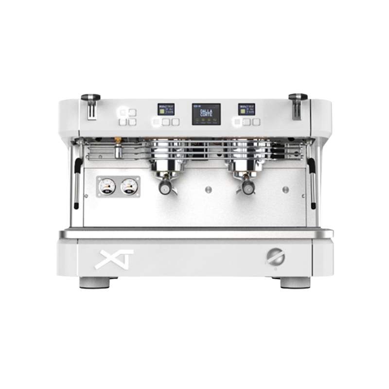 Dalla Corte XT Barista Espresso Kahve Makinesi, 2 Gruplu, Beyaz